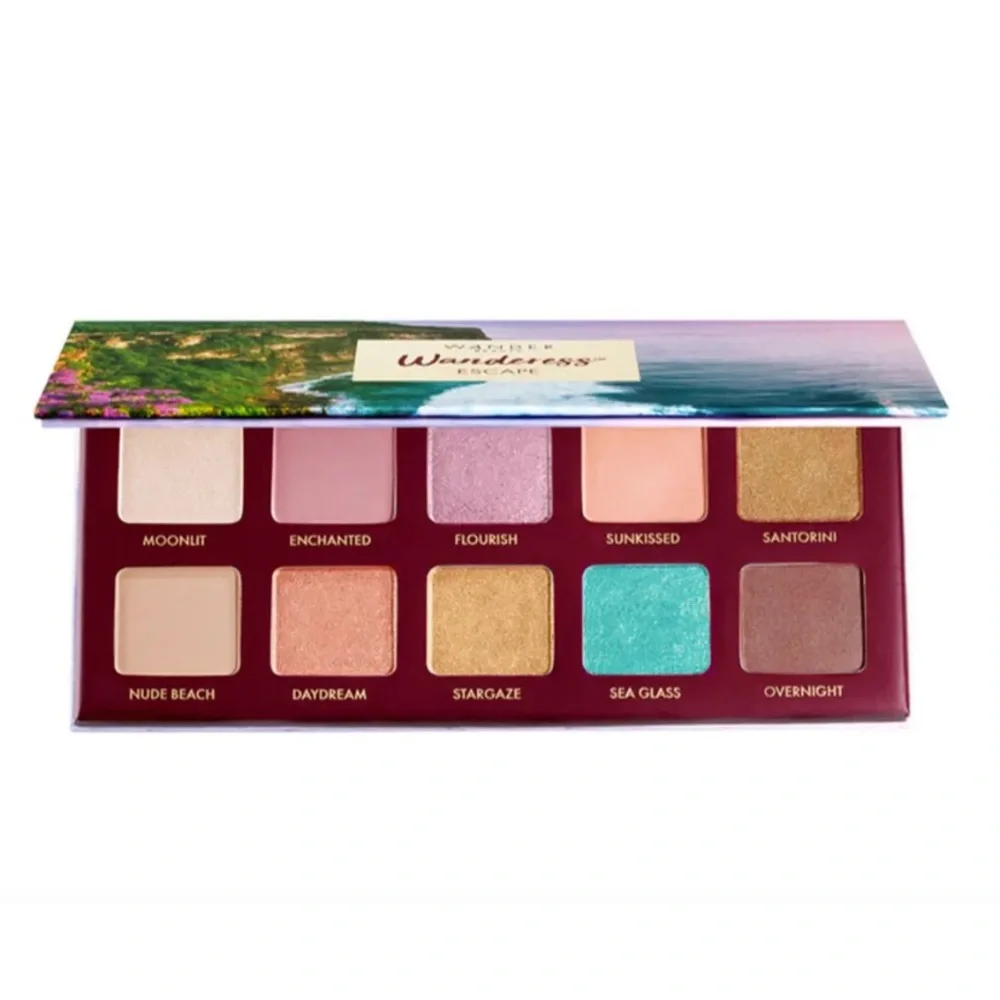 💎 WANDER BEAUTY Wanderess Escape Eyeshadow Palette 10 Shades NEW IN BOX